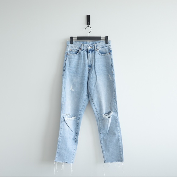 DR DENIM Nora Destiny Blue Ripped Jeans Size US 25 - Picture 1 of 6